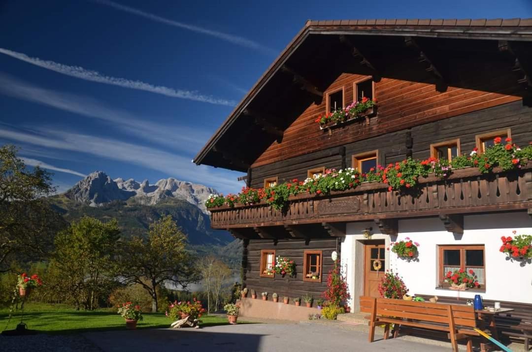 Apartmán Pferdehof Oberegg Werfenweng Exteriér fotografie
