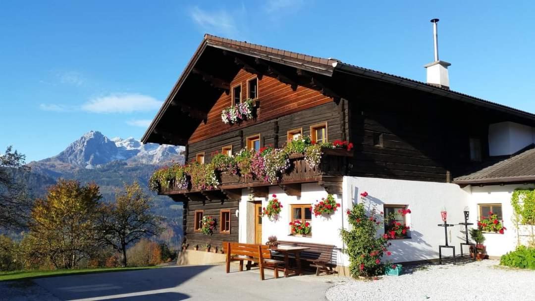 Apartmán Pferdehof Oberegg Werfenweng Exteriér fotografie